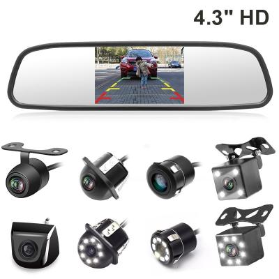 China Auto Parking Reverse Camera Mirror PAL / NTSC Compatible Video System for sale