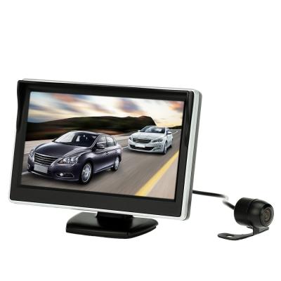 China 2W Power Car Rear View Camera Screen LCD Display 5'' Small Size 5.78*4.19mm Sensing Area for sale
