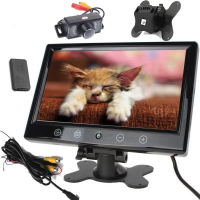 China 9'' Dashboard Rear View Camera Monitor 800x480 High Resolution IP69 Waterproof for sale