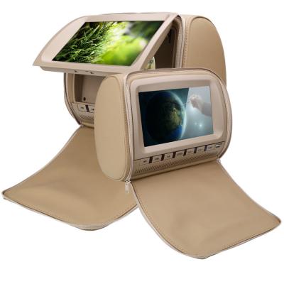 China Capacitance Screen Car Headrest DVD Monitor Working Temp -20℃ To 75℃ EV-9001D2 for sale