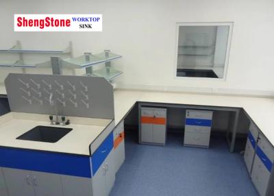 China Corrosion Resistant Phenolic Resin Worktop / Phenolic Resin Top Fit Chemical Laboratory for sale