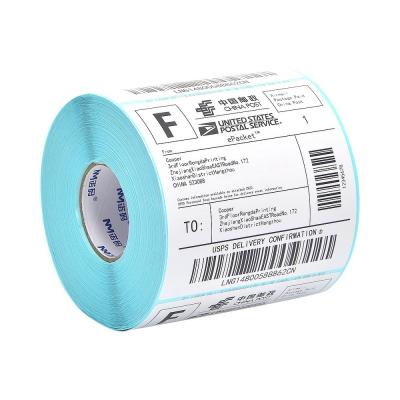 中国 Compatible Sticker Label Packaging Direct Thermal Blank Shipping Labels Roll 販売のため