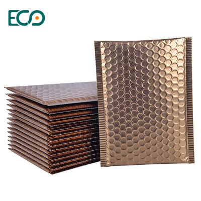 China Eco Friendly  Padded Aluminum Foil Brown Bubble Mailer For Shipping for sale