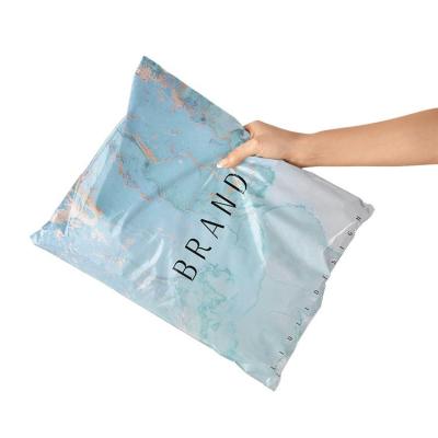 China Rainbow Poly Mailing Bag Recycled Biodegradable Clothing Packaging Mailing Bag à venda