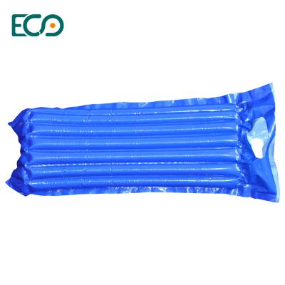 China Eco Friendly Air Cushion Packaging Color Column Wrap Bags Pouches Handle Inflatable Air Bag For Shipping Wine Latop Glass à venda