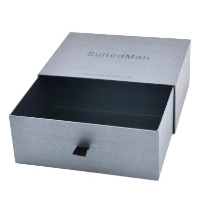 China Drawer Type Rigid Box Custom Print Kraft Plain Sliding Box OEM Manfacture for sale
