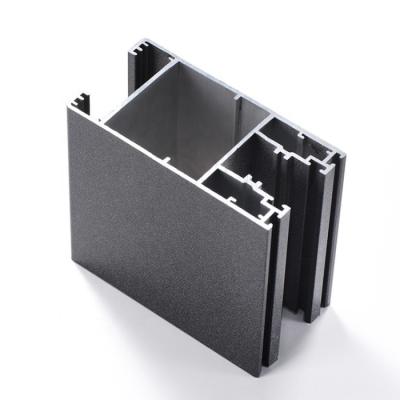 China 0.4mm H Channel Aluminum Extrusion For Windows Wardrobe Door for sale