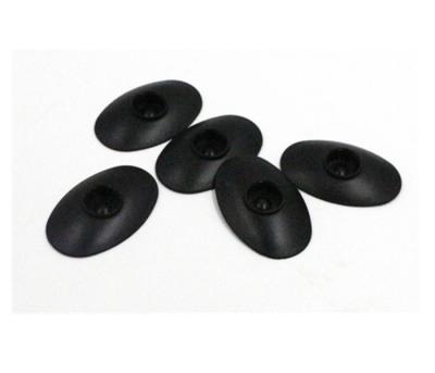 China Black Oval Small Plastic Container Tray For Cosmetic Bottles Plastic Bottle for sale