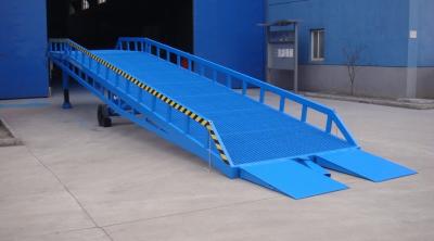 China Rampa ajustable hidráulica gigante azul DCQY20-0.5 del embarcadero de los niveladores de muelle en venta