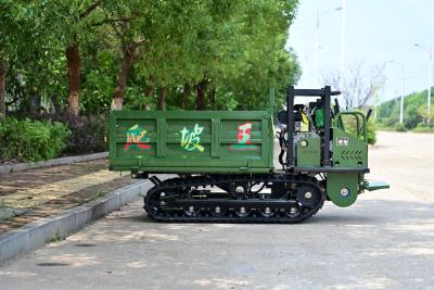 China 1500kgs Hydraulic Dumping Rubber Truck Loader Forestry Machinery 1-20km/H GF1500c for sale