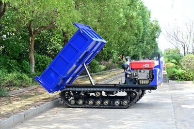 China Agricultural Machinery 3.5 Tons Crawler Tipping Truck Light Duty Hydraulic Dumping Diesel Engine Powered for sale