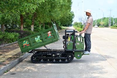 China 2000kg Durable Mini Loader Track Crawler Dumper Oil Palm Planation Transport for sale