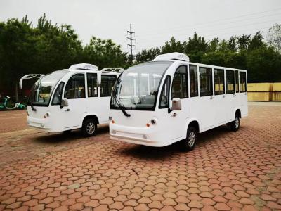 China Battery Operated 14 Seats Sightseeing Bus Electric Vehicle for Scenery Spot full-closed truck for sale