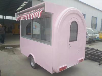 China Popular Airstream Mobile Fast Food Trailer Standard Food Truck With Full Kitchen for sale