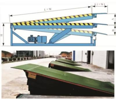 China Heavy Duty Hydraulic Dock Leveler Loading Dock Platform DCQ6-0.70 for sale