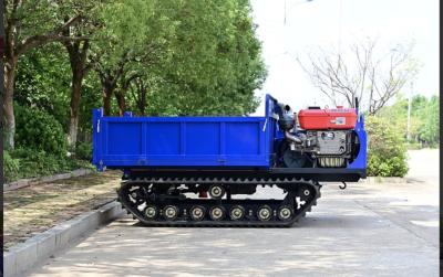 China Chinese Farm Vehicles 5 Ton GF5000A Crawler Loader Dump Truck Rubber Dumper On Sale for sale