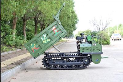 China GF1500C Mini Loading Crawler Tracked Vehicle Crawler Dumper For Transportation à venda