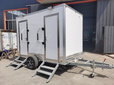 China 2024 Mobile Bathroom Toilet Trailer Portable Toilet Trailer For Outdoor for sale