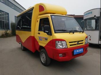 China Caminhão de plataforma elétrica operado fácil com o recipiente da capacidade de carga 1000kgs à venda
