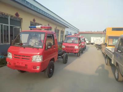 China Chargable Electric Platform Truck With Closed Driving Cabin and Loading Platform for sale