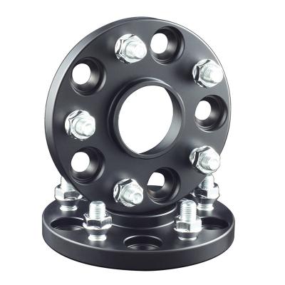China 15mm All Black Forged Aluminum Wheel Spacers For TOYOTA C-HR RAV4 MR2 CAMRY for sale