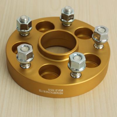 China 25mm 7075-T6 Aluminum Billet Hub Centric Wheel Adapters Spacer 5x100 To 5x114.3 for sale