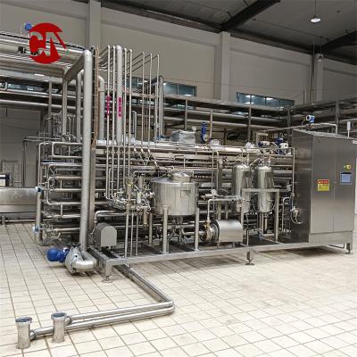 China Energy Fully Automatic Milk UHT Sterilizer Pasteurizer Machine with ISO Certification for sale