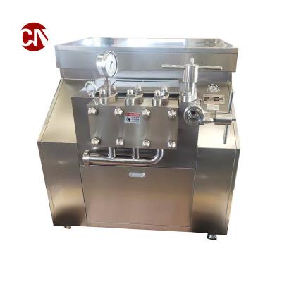 China High Pressure Homogenization Machine for Juice Ice Cream Milk Manufacturing Equipment for sale