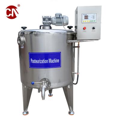 China Small Juice Pasteurized Milk Batch Pasteurizer Tank with 50Hz Pasteurization Tank for sale