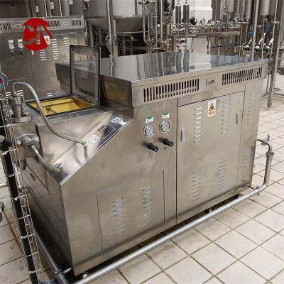 China Máquina industrial de homogeneização de leite de alta pressão para serviço pós-venda de refrigerantes à venda