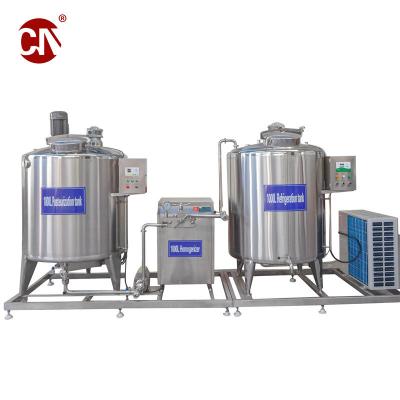 China ISO Certified Yogurt Cheese Ice Cream Pasteurizer 30L-500L Tank for Milk Pasteurization for sale