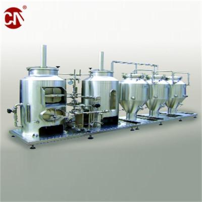 China 4000lph Capacity Beer Processing Brewing Machine for Wheat Malt Barley Grain Craft Beer for sale