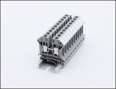 China 57A / 800V M3 Screw 8.2mm Din Rail Mounted Terminals for sale