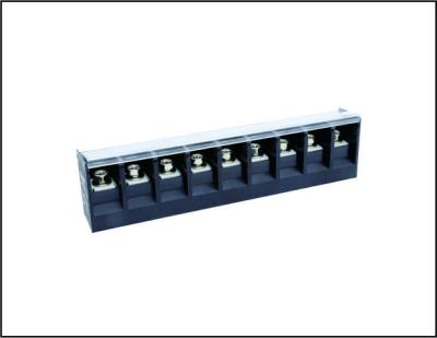 Китай 100A / латунные блоки зажима распределительного шкафа PBT рельса 600V/винт 22.0mm UL94-V0 M5 тангаж продается