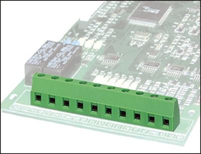 중국 15A 400V PCB 스크롤 단자 블록 연결기 7.62 밀리미터는 M3 스크루 UL94-V0 / PA66  놋쇠 / 구리 / 철을 던집니다 판매용