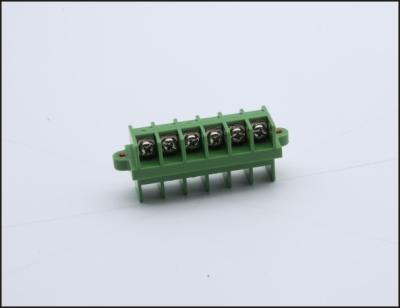 China 10.00mm Pitch M3 Screw Feedthrough Terminal Block UL94-V0 / PA66  Brass / Copper / Steel 25A / 600V for sale