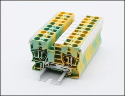 China 52A  800V  Screw Block Terminal Steel  Ni Plated  Width 10.2mm PA66 PBT / UL94-V0 Brass for sale