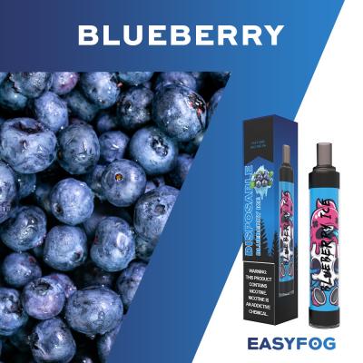 China Blueberry Ice Flavors Shining Disposable Vape Pen 1.6ohm 4mL E Liquid for sale