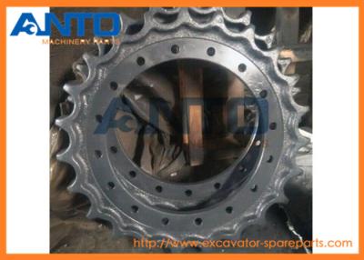 China ZX210 Hitachi Excavator Sprocket Drive Wheel Smooth Finish , Forging Casting Technique for sale
