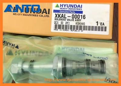 China Válvula electromagnética XKAL-00016 aplicada a las piezas del excavador de Hyundai R210-9 R140-9 R140W-9 R210W-9 en venta