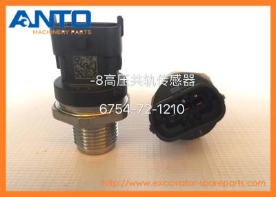 China 6754-72-1210 Pressure Sensor Applied To Komatsu PC200-8 6D107 Common Rail Spare Parts for sale