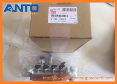 China 8-98011888-2 4JJ1 Common Rail Assembly For Hitachi ZX110-3 ZX120-3 ZX150-3 ZX160-3 ZX180-3 for sale