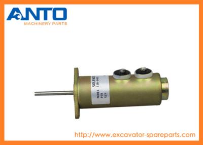 China 110-6465 1106465 Engine Shutoff Stop Solenoid Valve For Excavator Electric Parts for sale