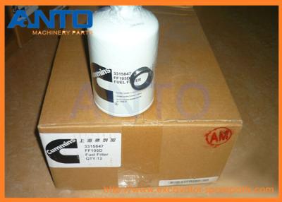 China 3315847 9Y4403 154789 4085912 79250023 P550106 Excavator Fuel Filter Element for sale