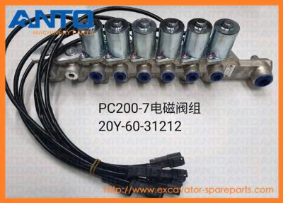 China la y PC200-7 de los asnos de la válvula de Soleniod del excavador de 20Y-60-31212 KOMATSU en venta