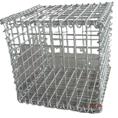 China 200x100x50 Gabion Retaining Wall Basket Decorative Welded Gabion Galvanized Gabion Cage for sale
