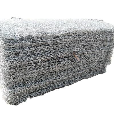 China 6x8cm Hole Seawall Protection Pvc Coated Hexagonal gabion basket for retainer wall for sale
