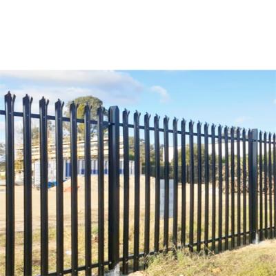 China Factory Supplier Popular Design Iron Fence Colors Available Iron Exterior Fence Garden Fence for sale