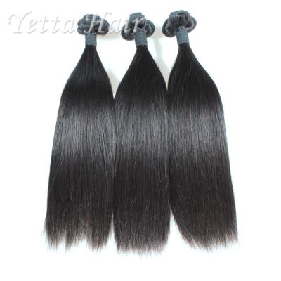 China Natural Black Funmi Human Hair / Brazilian Straight Remy Hair for sale