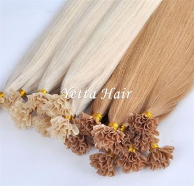 China Professional Pure Indian Pre Bonded Hair Extensions Tangle Shed Free for sale